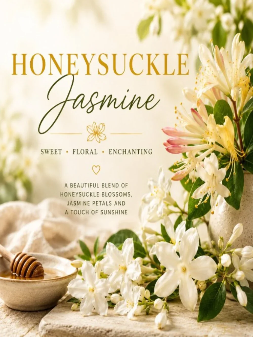 Fresh Blooms & Shallow Graves Wax Melts | Honeysuckle Jasmine Scent